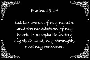 Psalm 19 14 5BW